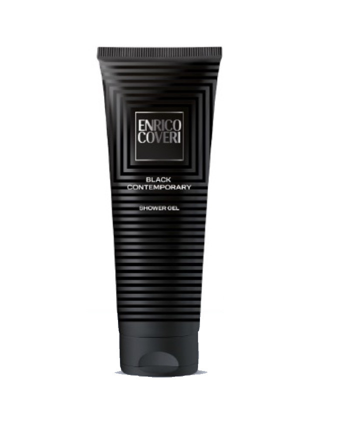 Black Contemporary Shower Gel